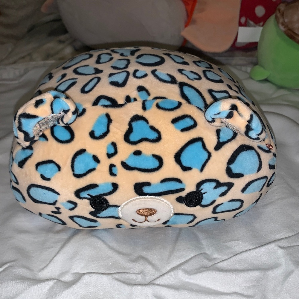 Blue and Beige Leopard Stackables Squishmallow